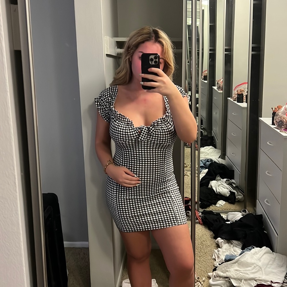 Gingham dress